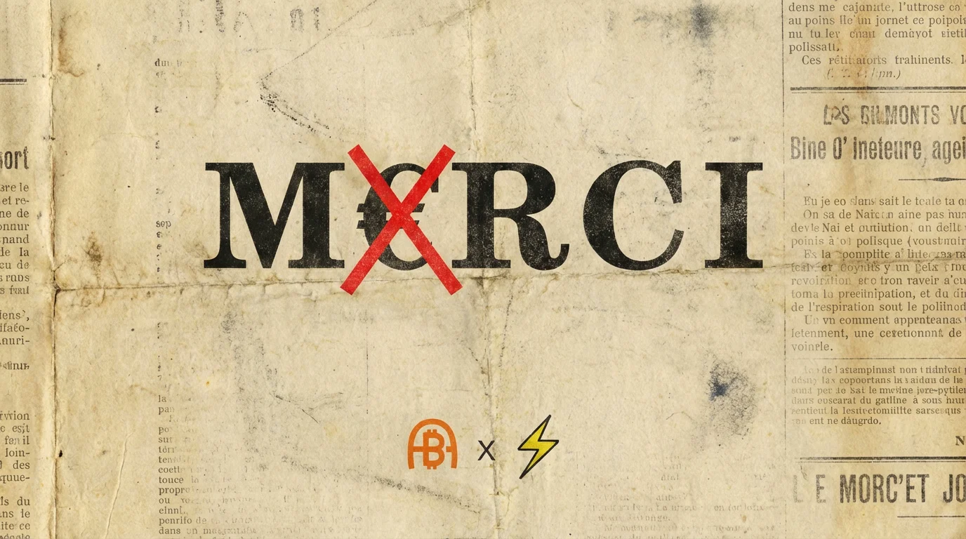 32 paiements Bitcoin ⚡ en une journée